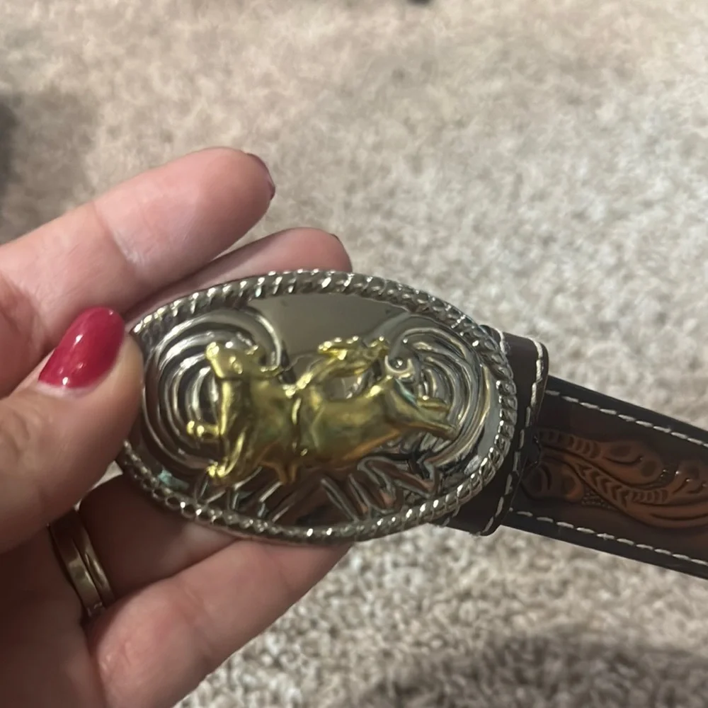 Nocona Kids Brown Belt